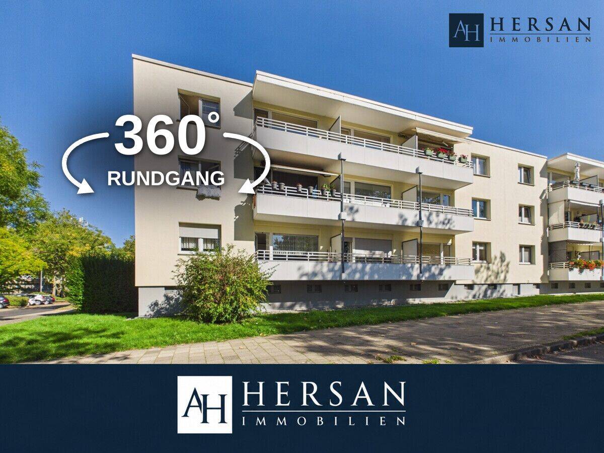 3-Zimmer-Erdgeschosswohnung mit Balkon und Garage in Aachen-Forst – HERSAN IMMOBILIEN!, 52078 Aachen