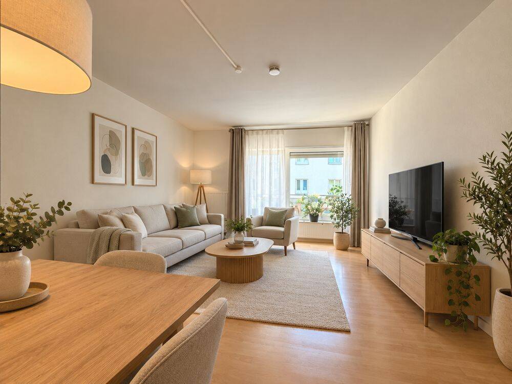 Vermietete 3-Zimmer-Wohnung mit Balkon in Nürnberg-Wöhrd, 90489 Nürnberg (Gärten bei Wöhrd Rennweg Veilhof Wöhrd)