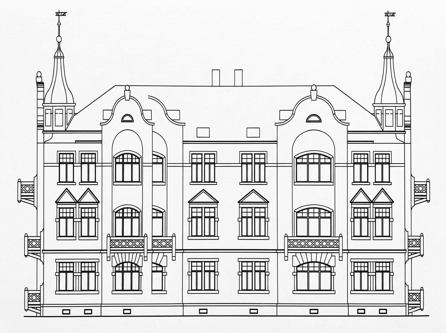 Stilvoll Wohnen oder Sicher Anlegen: Saniertes 2-Zimmer-Schmuckstück mit Balkon, 1129 Dresden (Hellerberge Pieschen-Nord/Trachenberge Trachau)