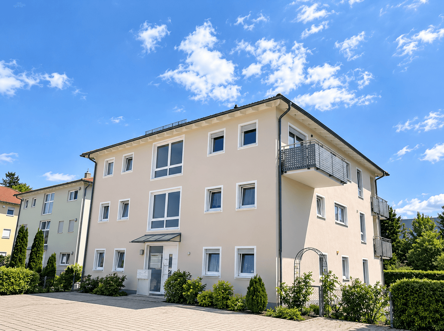 Moderne 2-Zimmer Wohnung mit Balkon in ruhiger Lage, 86663 Asbach-Bäumenheim
