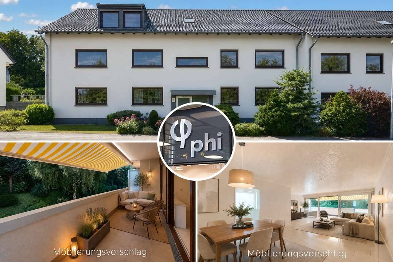 PHI AACHEN – Attraktive 3-Zimmer-Wohnung mit großzügigem Wohnbereich und Südwestbalkon in Aachen!, 52066 Aachen