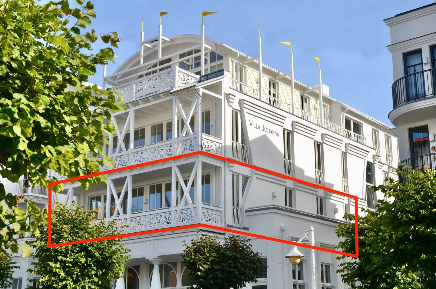 Meeresnähe trifft Luxus: 3 Zimmer · Pool · 3 Balkone · 150 m zum Strand, 18586 Sellin