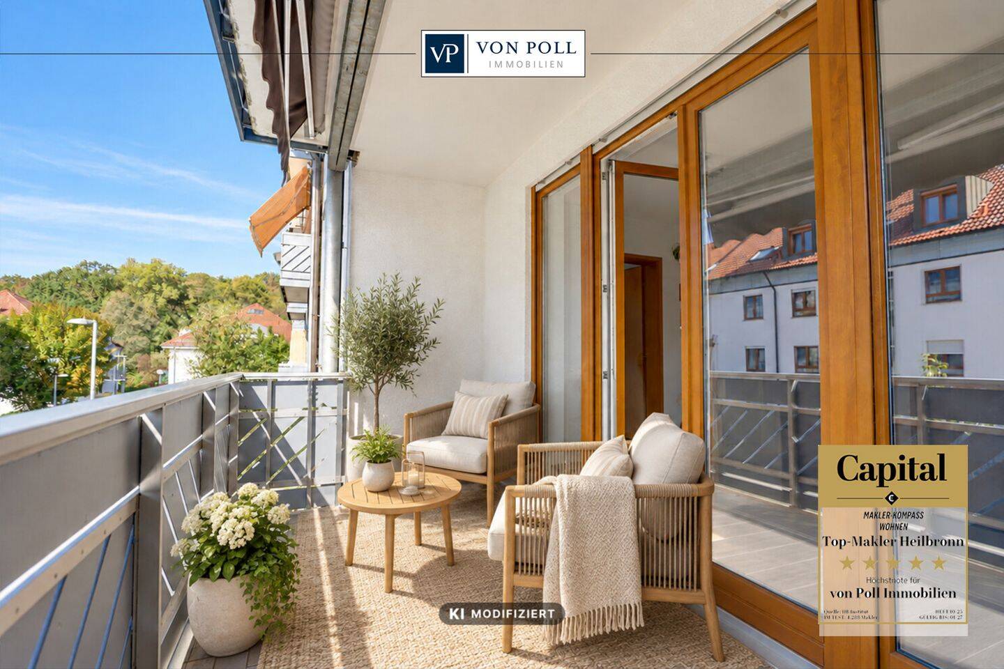 Vermietet mit Perspektive – 3 Zimmer, Balkon und Garage, 74177 Bad Friedrichshall
