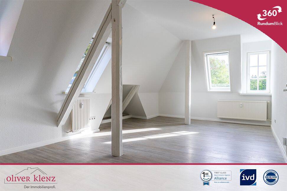 Viel Platz für Ihre Familie – außergewöhnliche Dachgeschosswohnung mit Charme., 24960 Glücksburg (Ostsee)