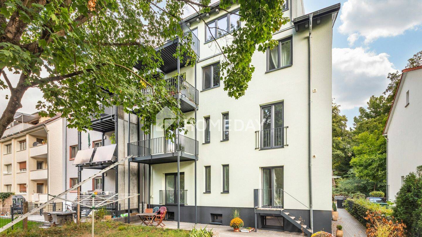 Neuwertige 4-Zimmer-Altbauwohnung mit Süd-Balkon und Einbauküche nähe Dreieichpark, 63067 Offenbach am Main (Kaiserlei Offenbach am Main)