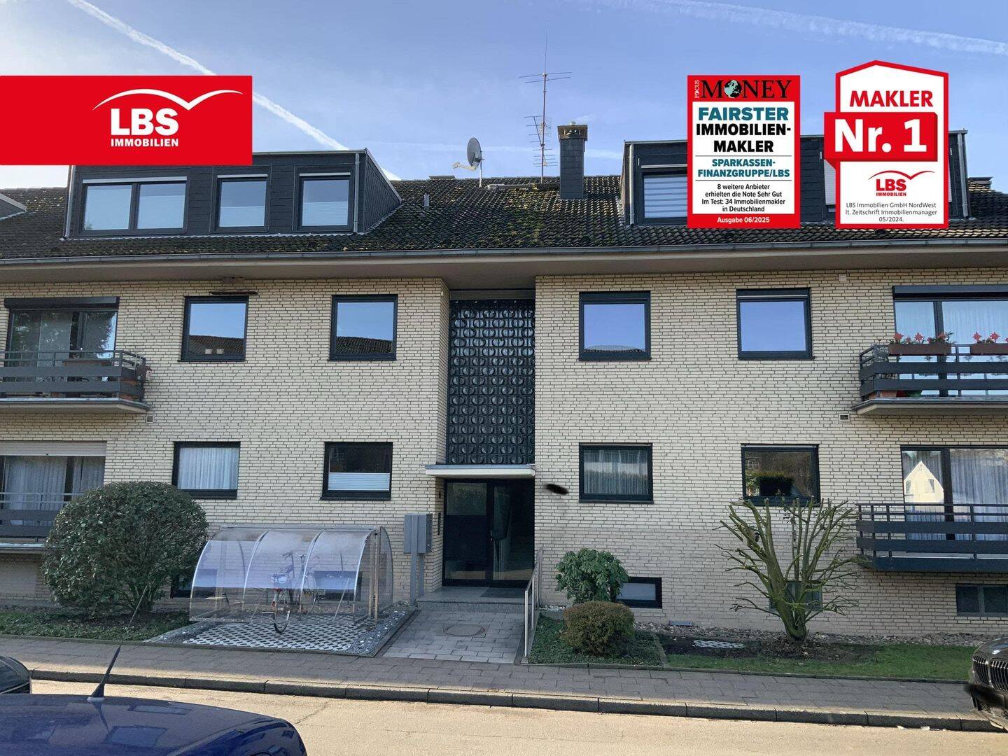 Helle 3-Zimmer Garten-Wohnung inkl.2 Stellplätzen in Ratingen Hösel, 40883 Ratingen