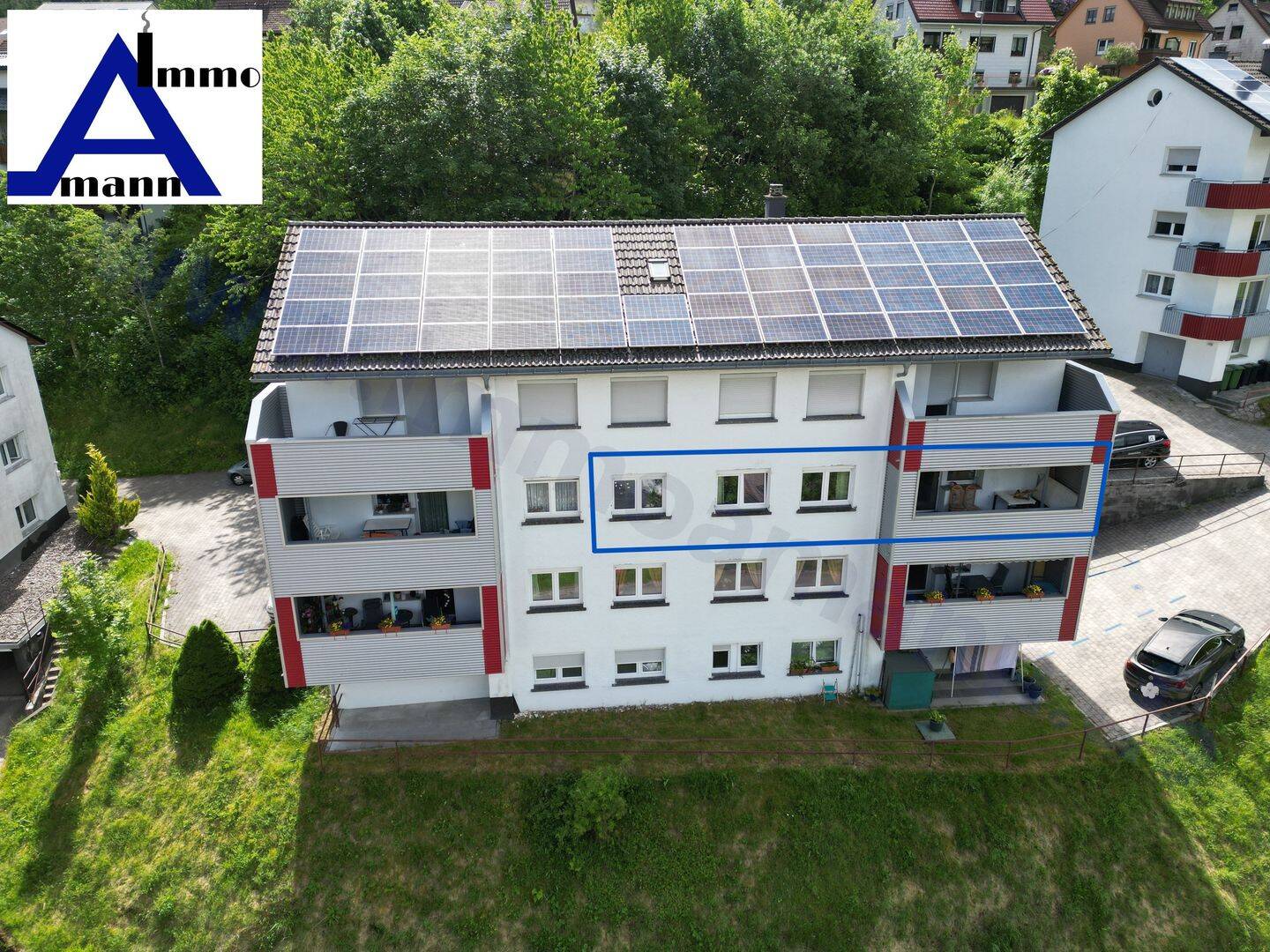 Charmantes 4-Zimmer-Balkonapartment in Gütenbach, zentrale Lage, ruhige Seitengasse, Panoramablick und ausgezeichnete Anbindung, 78148 Gütenbach