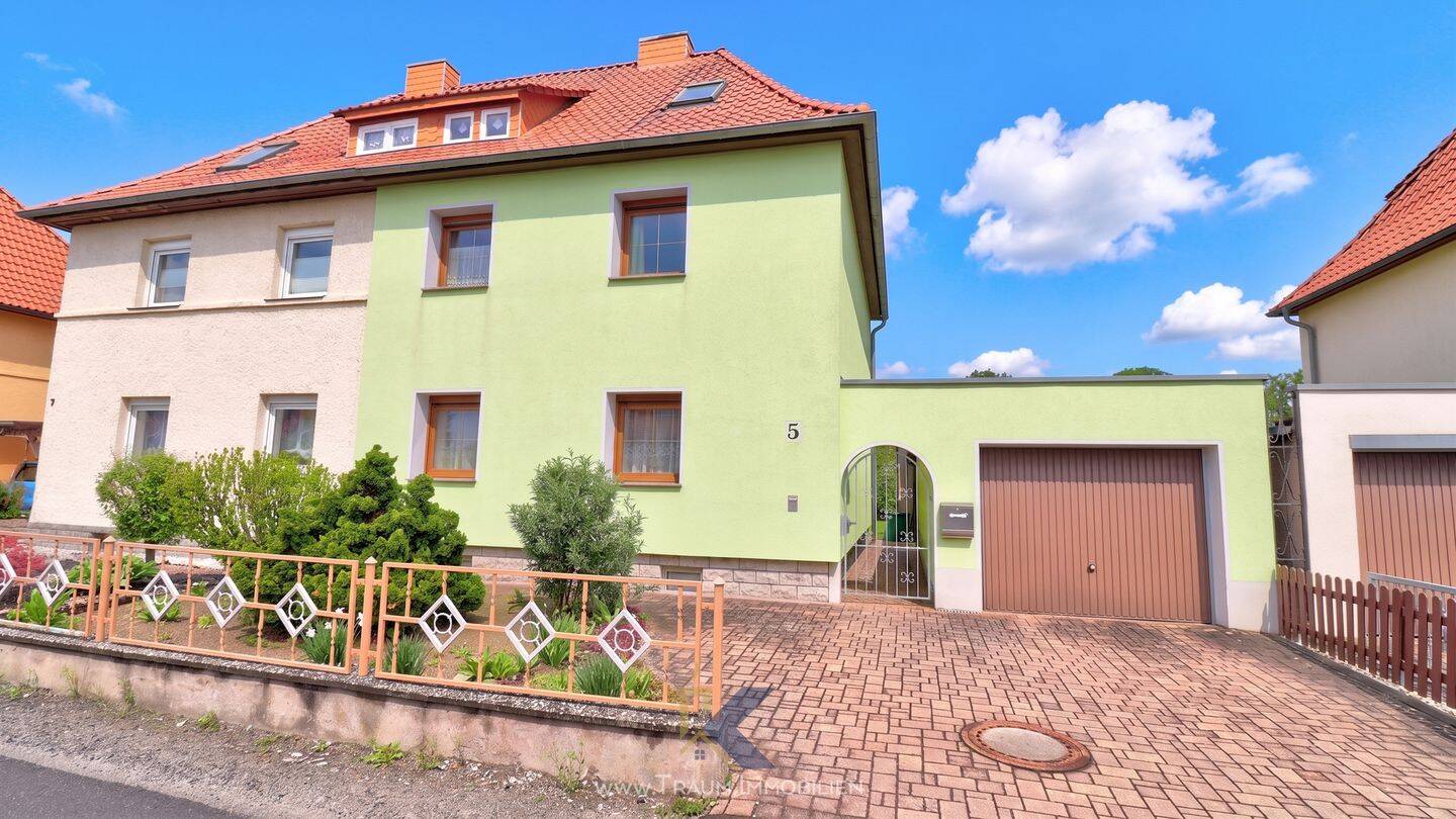 Doppelhaushälfte mit Garage in der Sachsensiedlung – Platz für die ganze Familie, 99974 Mühlhausen/Thüringen