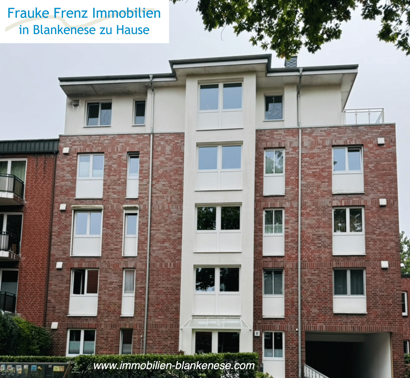 2-Zimmer-Traumwohnung mit Balkon & Tiefgarage & Lift – in Rissen, 22559 Hamburg (Altona Rissen)