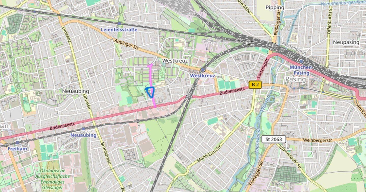 4-Zimmer ohne Stufen erreichbar am Park mit Blick ins Grüne, 81243 München (Aubing-Lochhausen-Langwied Pasing-Obermenzing)