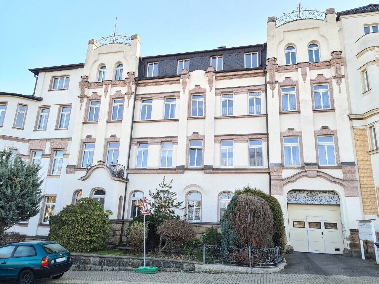 Attraktive 2-Raum-Wohnung mit Balkon und Einbauküche in einem aufwändig sanierten Gründerzeithaus im York-Gebiet in Chemnitz, 9130 Chemnitz (Hilbersdorf Sonnenberg Yorckgebiet Zentrum)