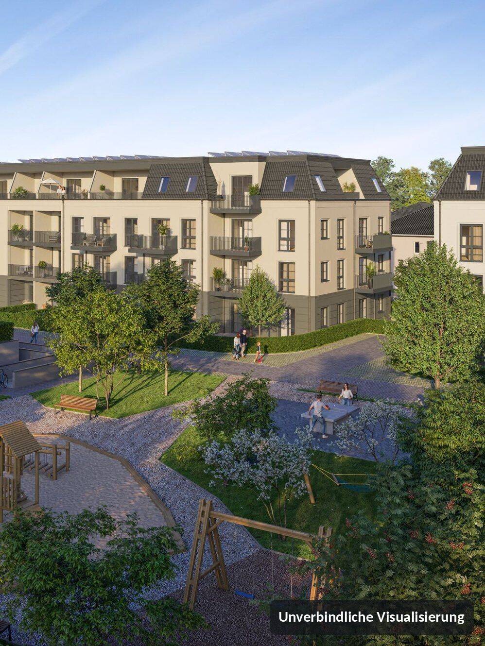 Erstbezug: Barrierefreie 2-Zimmer-Neubauwohnung mit Terrasse und eigenem Garten nahe Adlershof, 12524 Berlin (Treptow-Köpenick Altglienicke Kleingartenanlage Falkenbrunn 1)