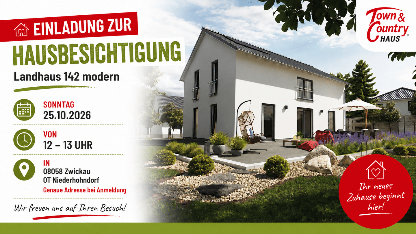 Wir laden ein zur Hausbesichtigung !, 8058 Zwickau