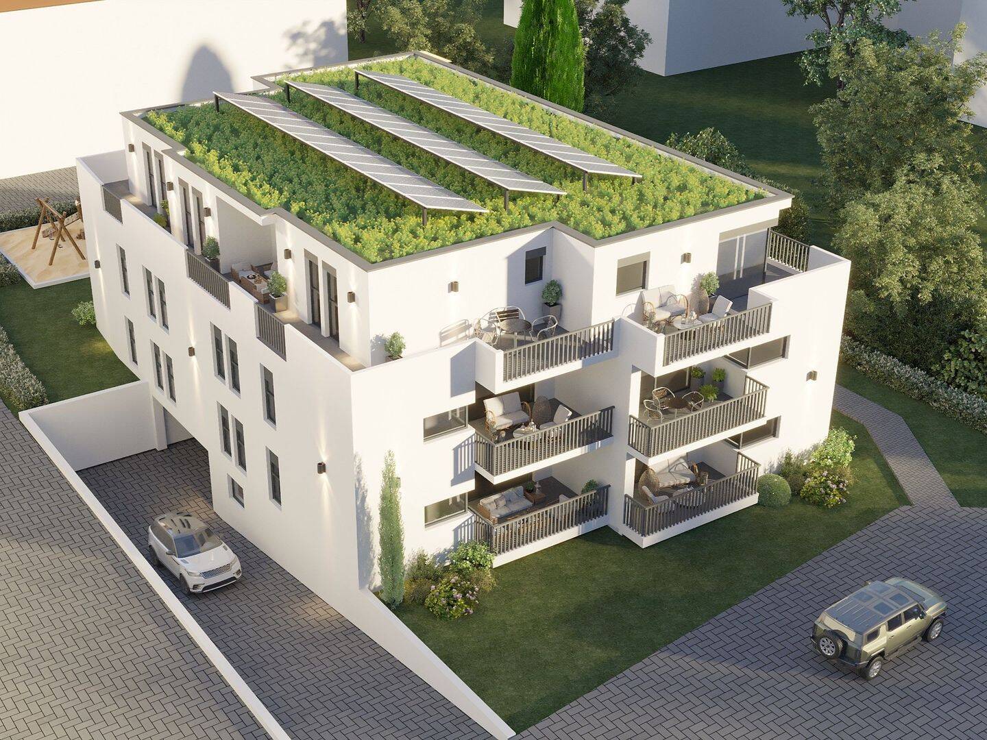 Erstbezug | Überdachte Wohnterrasse | A+ | Bahnhof fußläufig | TG mit E-Ladeoption, 53842 Troisdorf