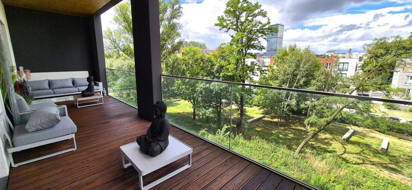 Exklusives Wohnen direkt an der Spree – Möblierte 2-Zimmer-Wohnung (97m2) auf der Halbinsel Stralau, 10245 Berlin (Friedrichshain-Kreuzberg Friedrichshain)