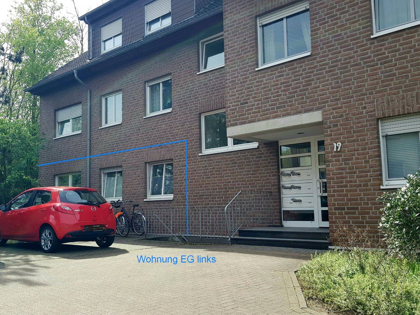 EG-Wohnung in Xanten zu mieten (2 Jahre befristet), 46509 Xanten