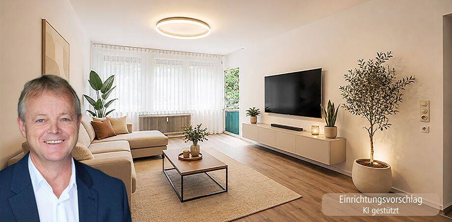 Gepflegte 3-Zimmer-Wohnung mit West-Balkon und Blick ins Grüne – attraktive Lage in RT-Hohbuch, 72762 Reutlingen