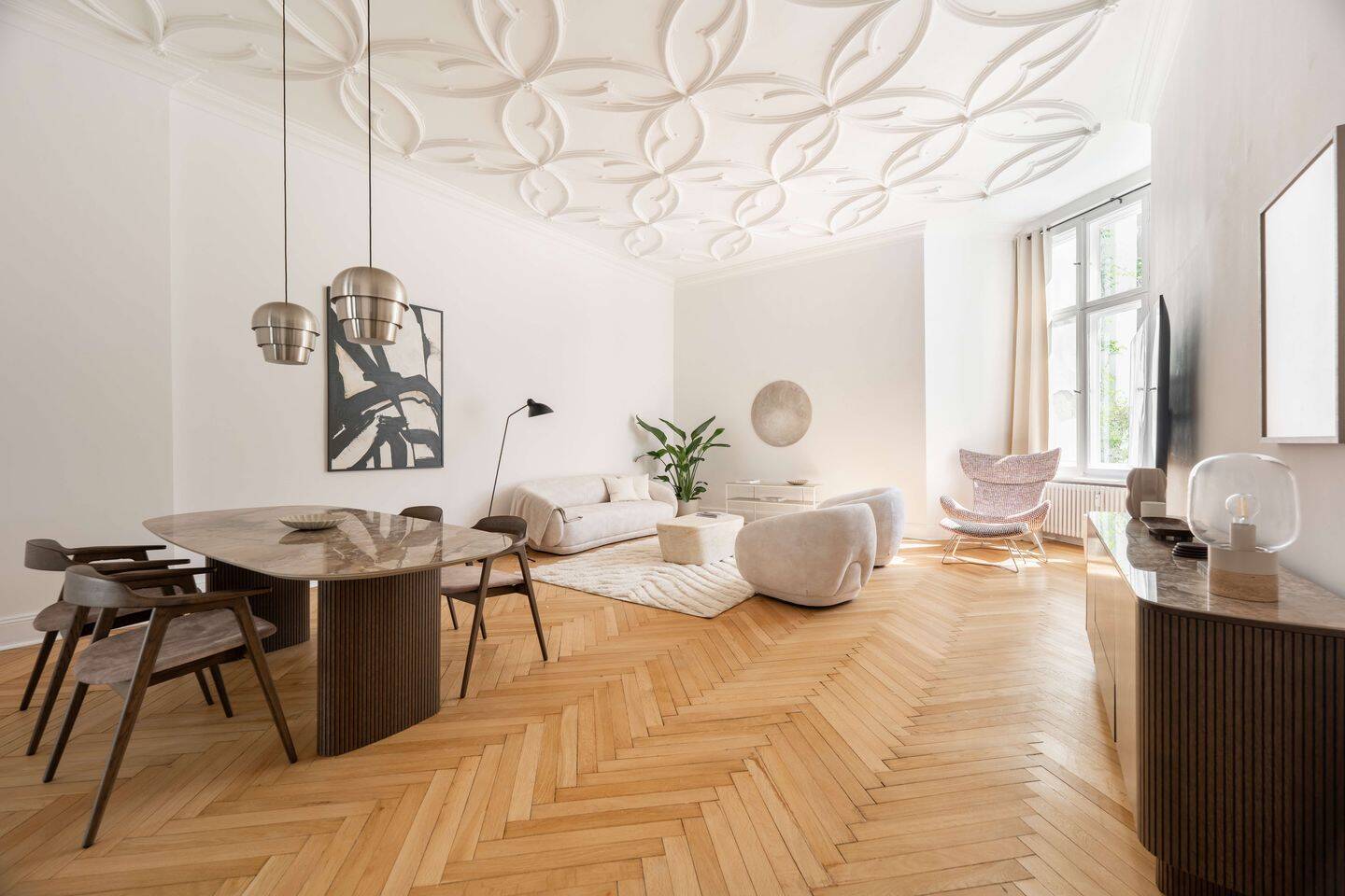 Elegante, helle 4-Zimmer-Designerwohnung in Charlottenburg – voll möbliert, 10789 Berlin (Tempelhof-Schöneberg Charlottenburg Schöneberg Wilmersdorf)