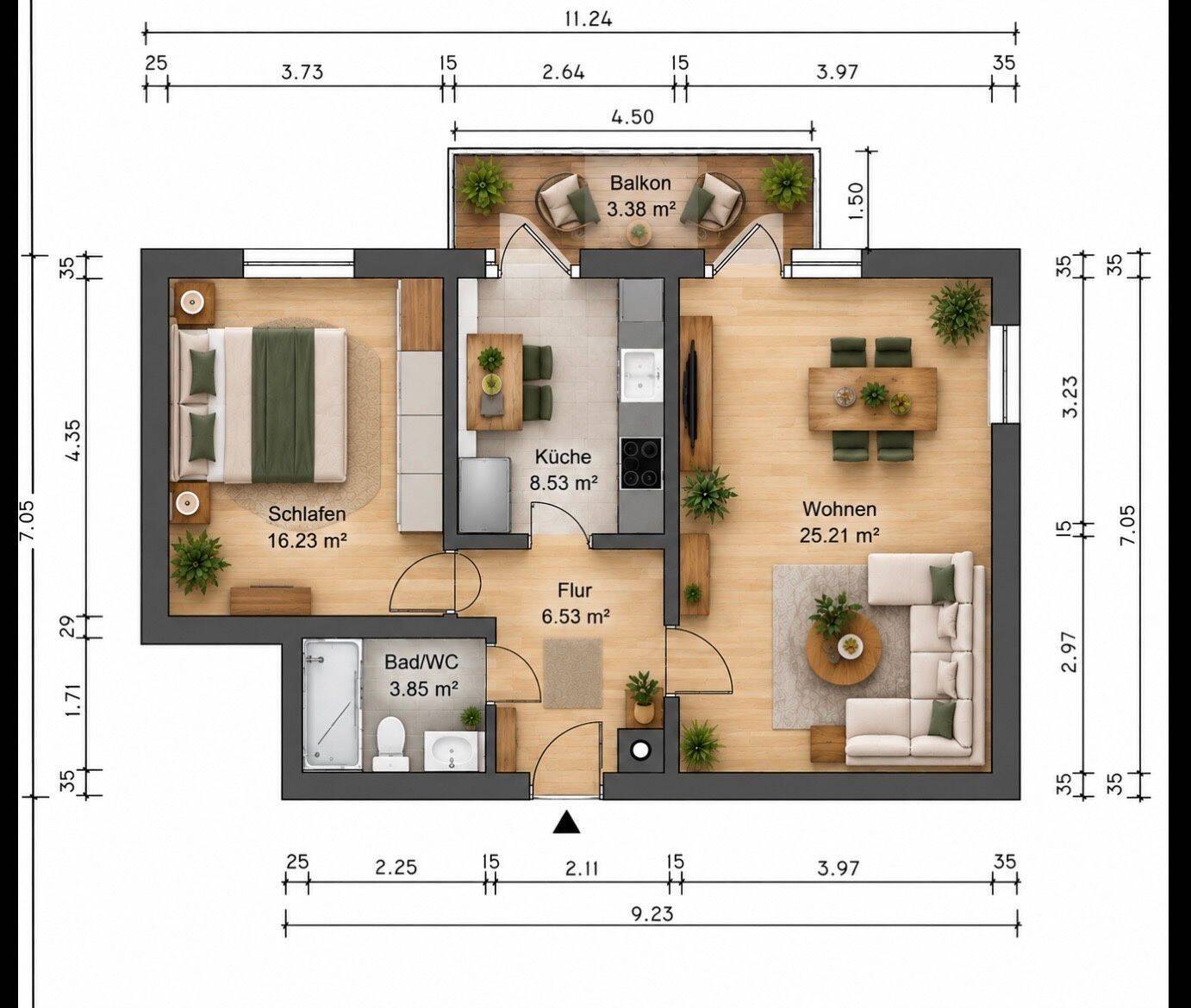 Erdgeschoss Wohnung! in Schwetzingen/Oftersheim, 68723 Oftersheim