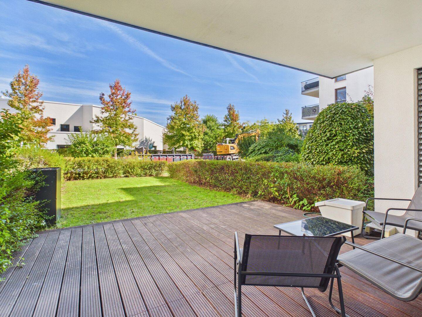 Moderne 4 Zimmer Gartenwohnung mit Terrasse, Loggia & TG-Stellplatz am Frankfurter Riedberg, 60438 Frankfurt am Main (Kalbach-Riedberg Niederursel)