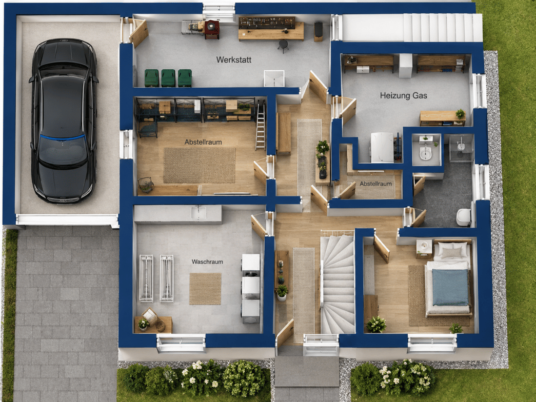 Einfamilienhaus mit großem Garten auf Erbpachtgrundstück, 35423 Lich