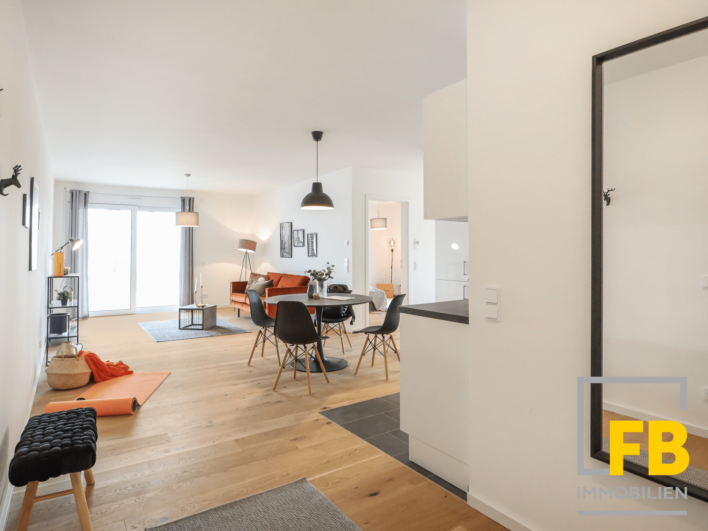 2-Zimmer-Wohnung in den Haimbach Gärten – Wohnen, das Ruhe und Stil verbindet, 36041 Fulda
