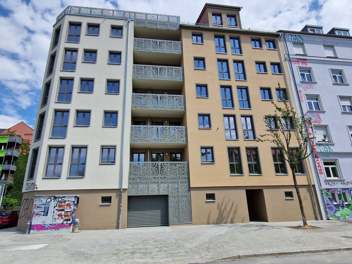 Neubau! 2. Bezug! Moderne 1.RW. mit Balkon, Fußbodenhzg., großem Bad,. u.v.m. zu vermieten!, 1097 Dresden (Innere Neustadt Leipziger Vorstadt Pieschen-Nord/Trachenberge Äußere Neustadt)