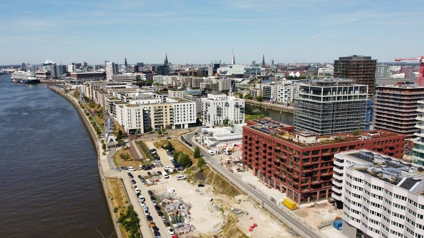 Stilvoll möblierte 2-Zimmerwohnung mit Blick auf den Baakenhafen – Wentzel Dr., 20457 Hamburg (Mitte)