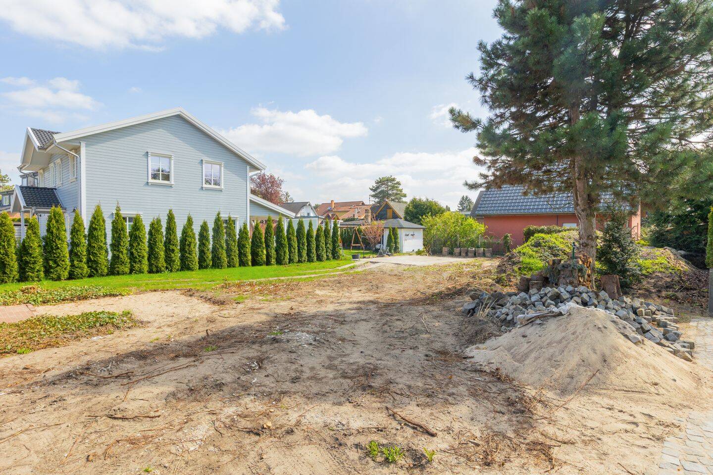 Bauträgerfrei! Erschlossenes, vermessenes & beräumtes Baugrundstück in Kaulsdorf-Süd, 12621 Berlin (Marzahn-Hellersdorf Hellersdorf Kaulsdorf)