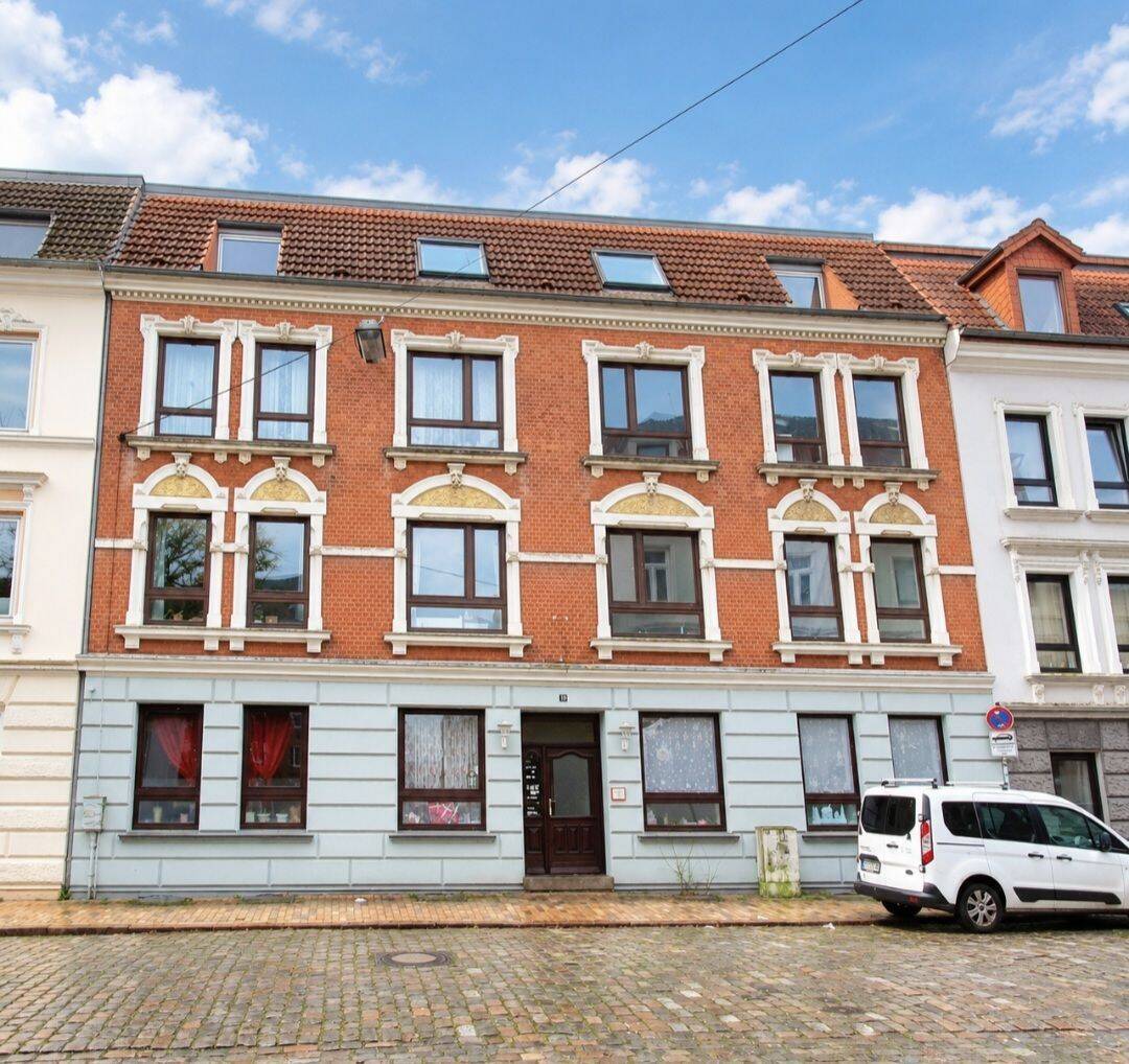 Sonnige 3 Zi-Altbau-Whg mit Balkon, 24939 Flensburg (Altstadt Neustadt Nordstadt Westliche Höhe)