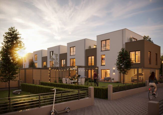 Attraktives Familienheim am Riedberg: Attraktives Townhouse mit vielfältigen Wohnmöglichkeiten, 60438 Frankfurt am Main (Kalbach-Riedberg Niederursel)