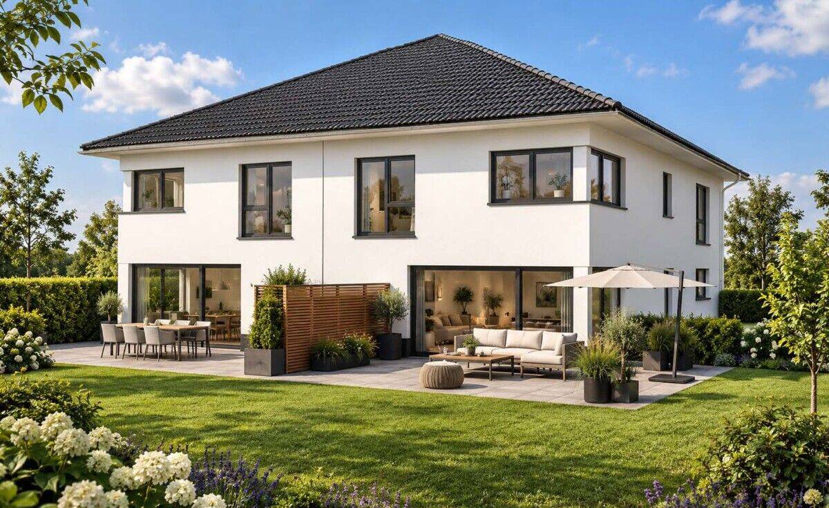Neubau-Doppelhaushälfte für die ganze Familie, 22143 Hamburg (Wandsbek Rahlstedt)