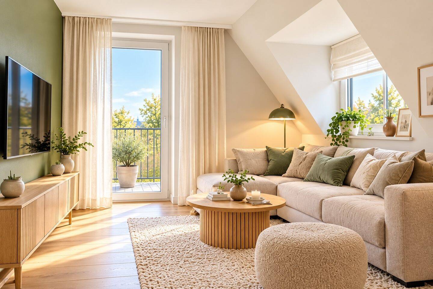 SITULI: 4-Zimmer-Dachgeschosswohnung mit Balkon, 85247 Schwabhausen