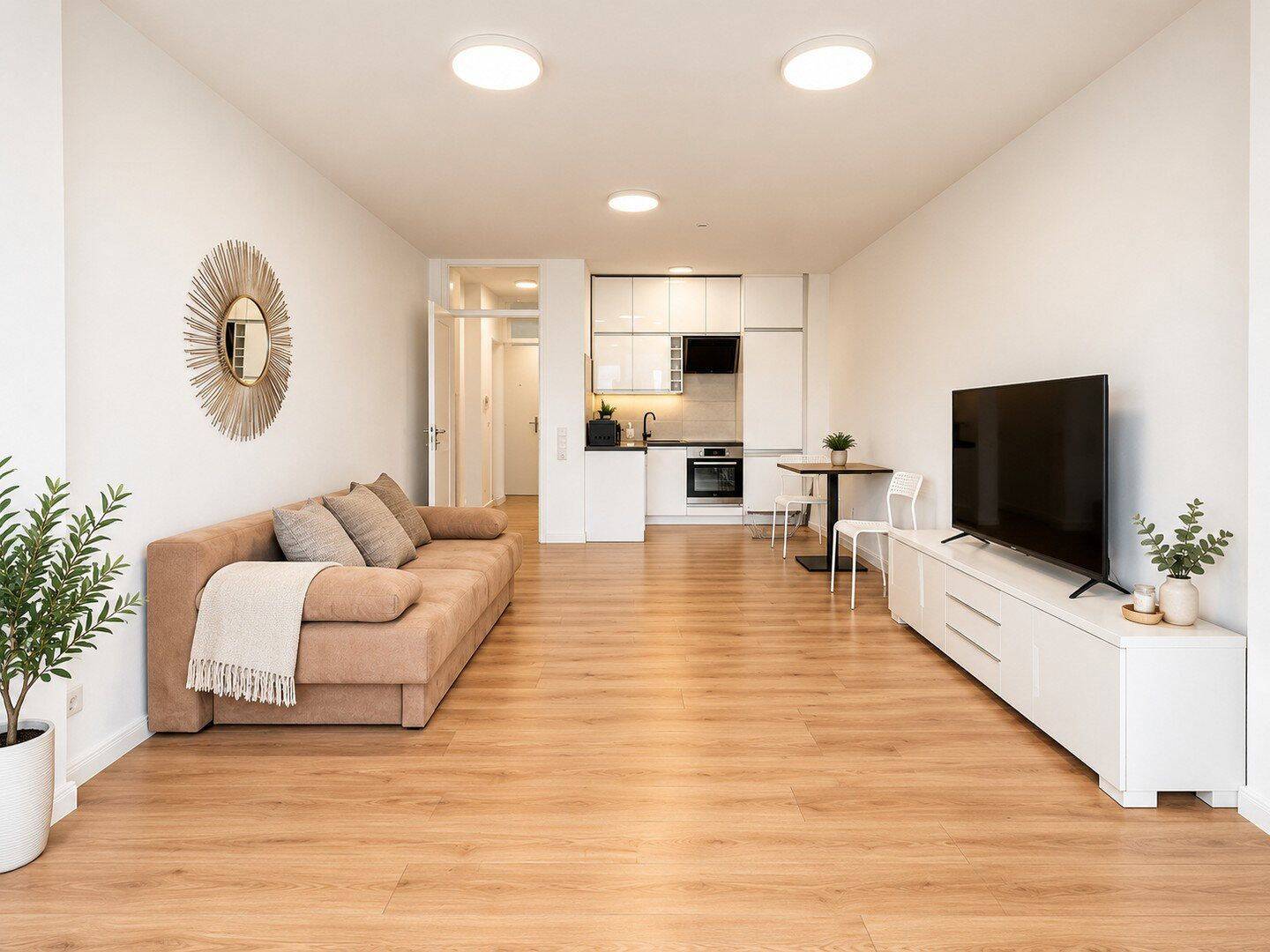 Koffer packen & einziehen! Stilvoll möblierte 2-Zimmer-Wohnung – Erstbezug nach Kernsanierung, 50737 Köln (Nippes Longerich Weidenpesch)