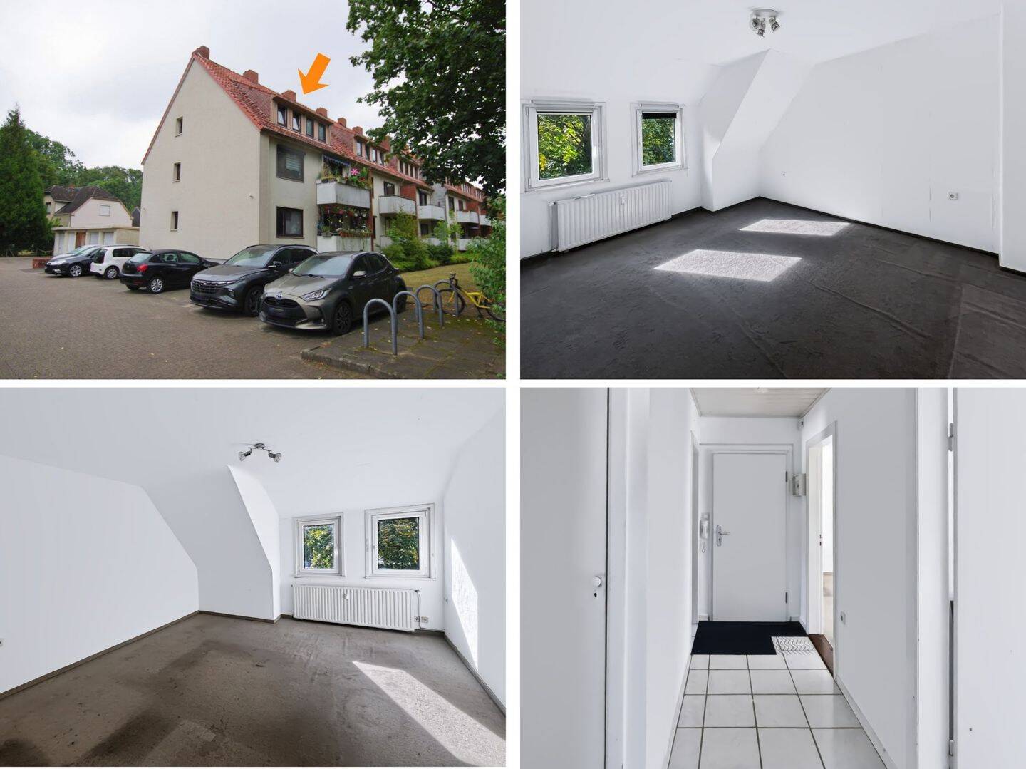 3-Zimmer-DG-Wohnung mit Aussenstellplatz in Bremen nahe Mercedes, 28327 Bremen (Blockdiek Ellener Feld Neue Vahr Südost)