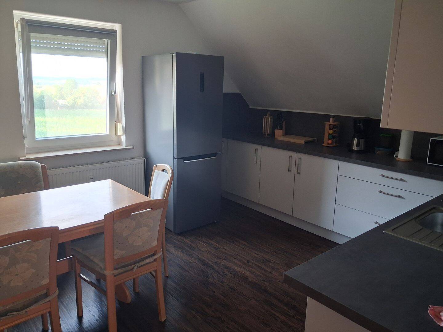 Vollmöblierte Wohnung f. Monteure+Arbeiter WHG ca.90m² max.6Personen SEHR LÄNDLICH Nähe Herrieden, 91572 Bechhofen