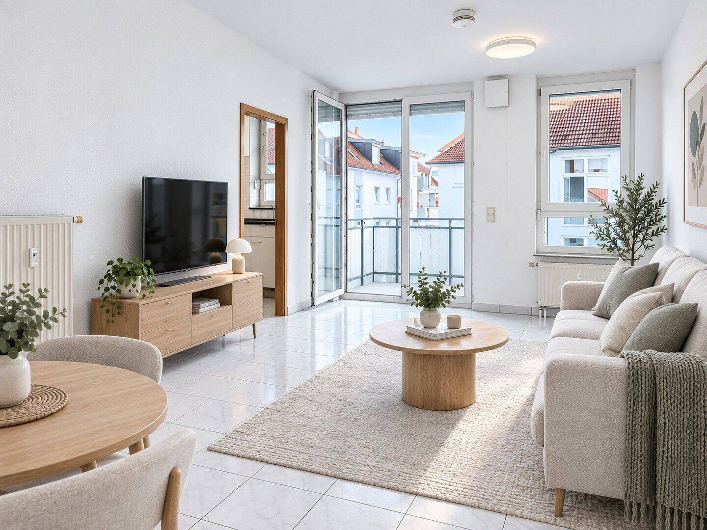 Helle 2-Zimmer-Wohnung mit Einbauküche und Tiefgaragenstellplatz in Bad Friedrichshall, 74177 Bad Friedrichshall