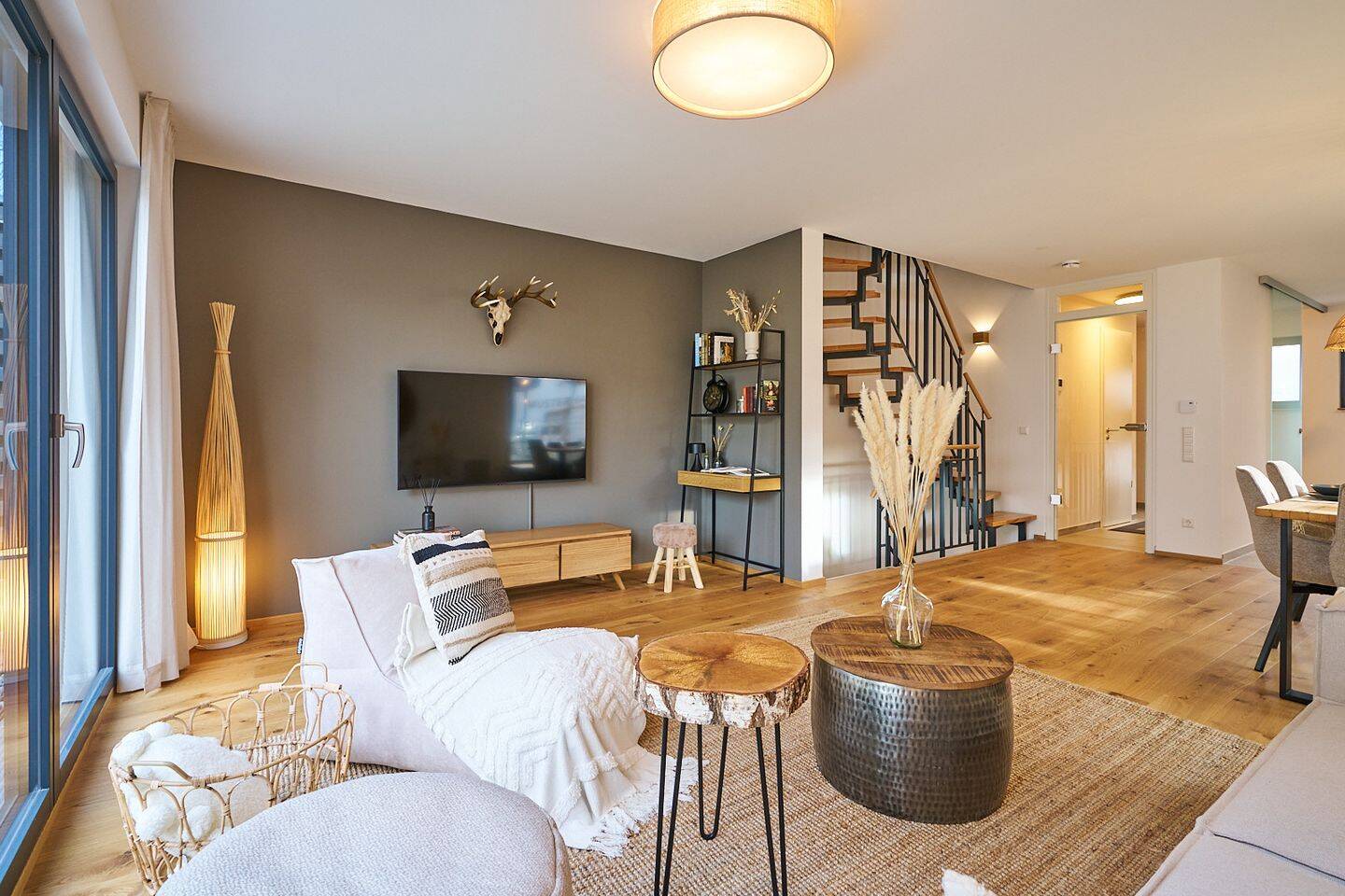 Moderne Doppelhaushälfte mit schönem Garten, 82380 Peißenberg