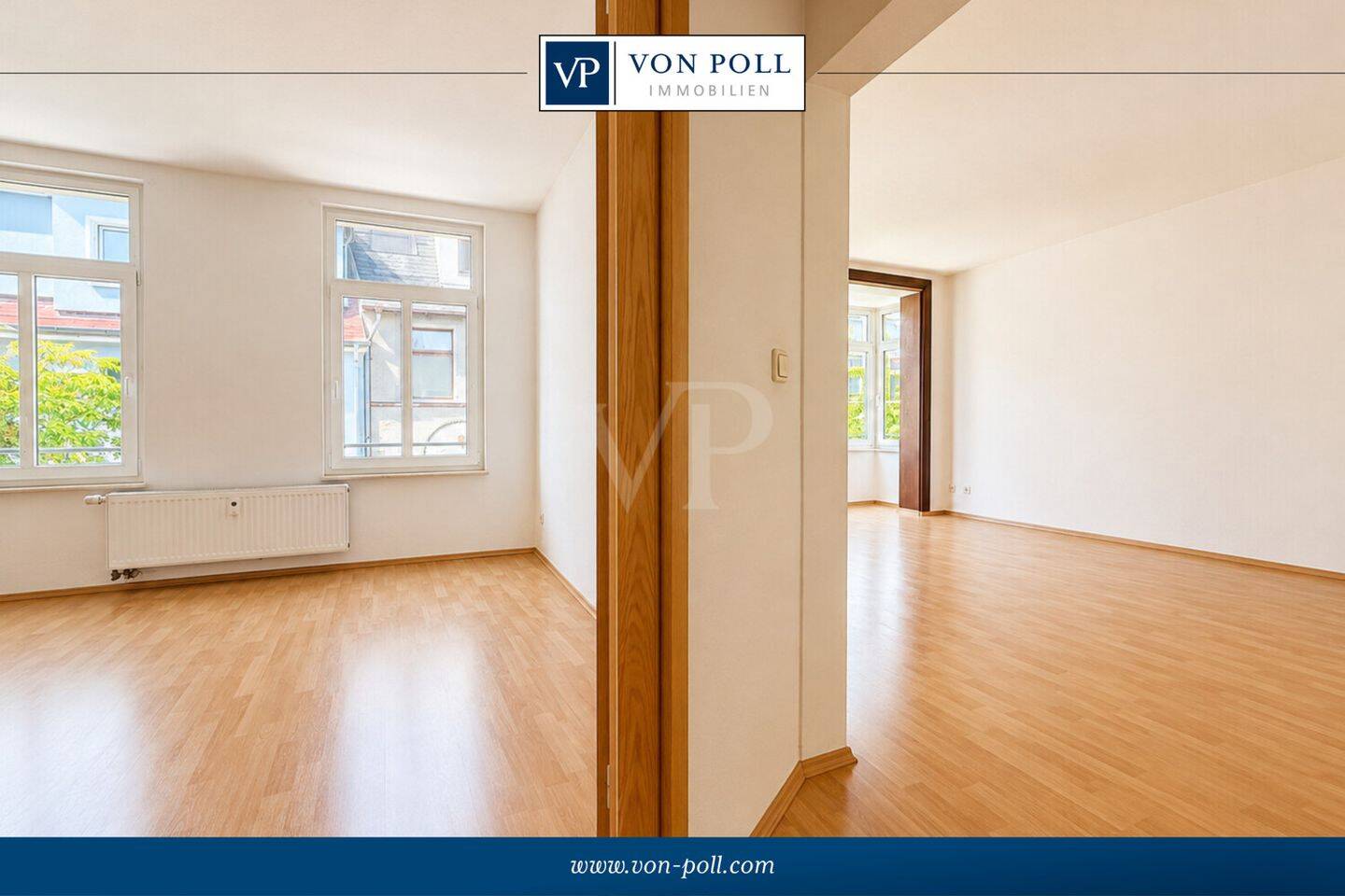 Charmante 2-Zimmer-Wohnung in zentraler Innenstadtlage von Apolda, 99510 Apolda