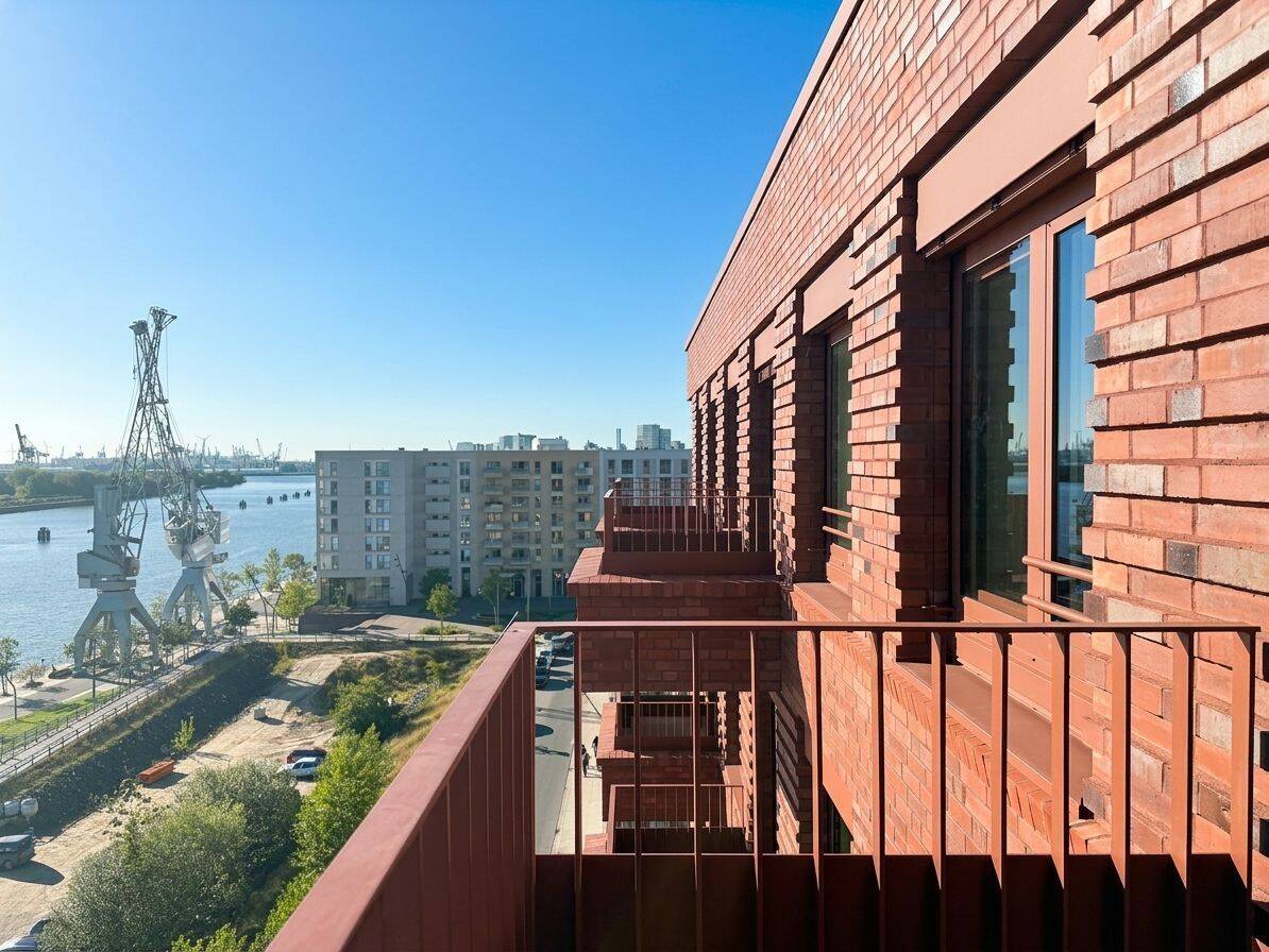2-Zimmer-Wohnung mit traumhaftem Blick im „VIBES“ – Wentzel Dr., 20457 Hamburg (Mitte)