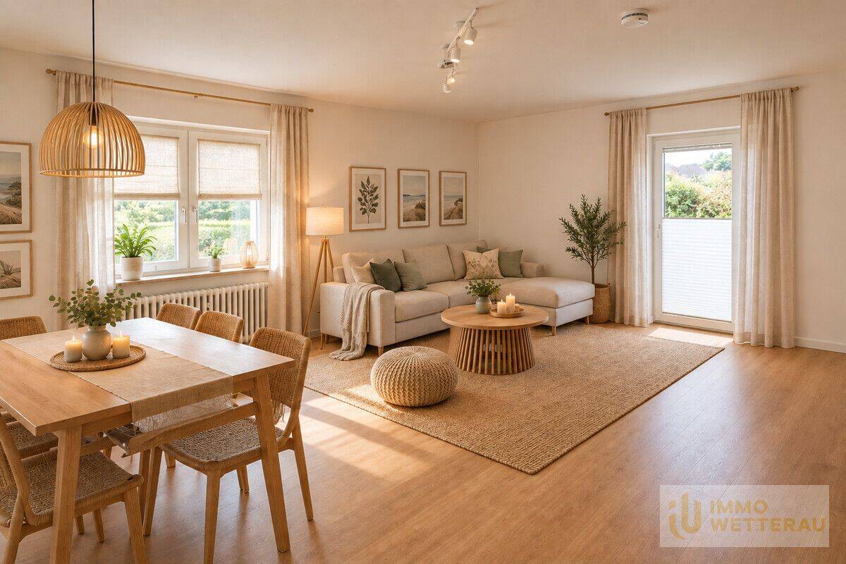 Modernisiert, großzügig, bezugsfertig – attraktive 4-Zimmer-Wohnung mit Balkon, 63697 Hirzenhain