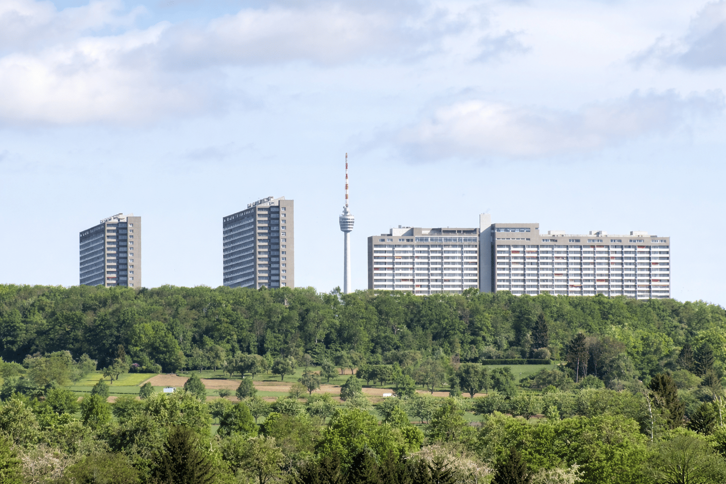 S-Asemwald: 3,5-Zimmer-Wohnung mit schöner Aussicht ins Grüne, 70599 Stuttgart