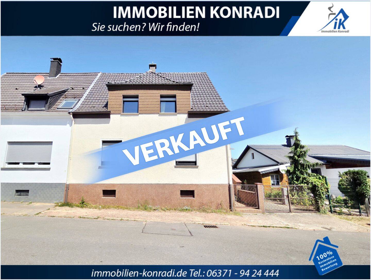 IK | Jägersburg : Gepflegte DHH in guter Lage mit Garten, 66424 Homburg