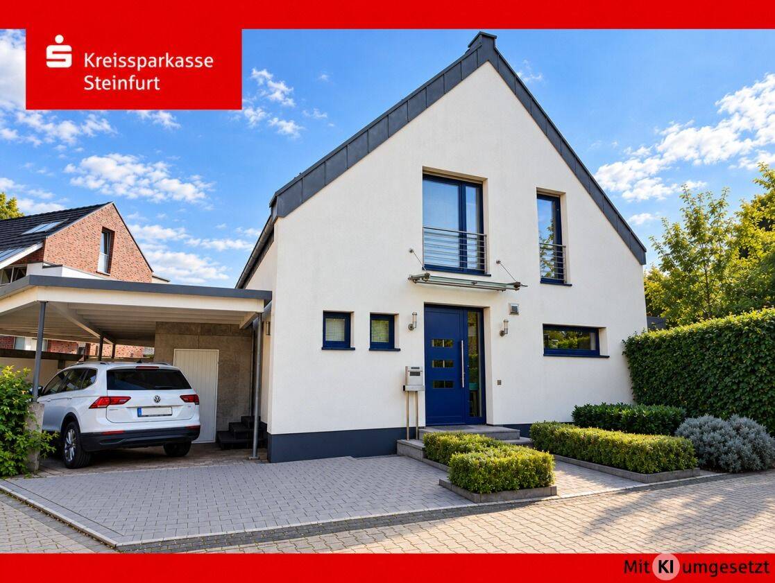 Individuelle Architektur, großzügige Räume und naturnahes Wohnen, 48282 Emsdetten