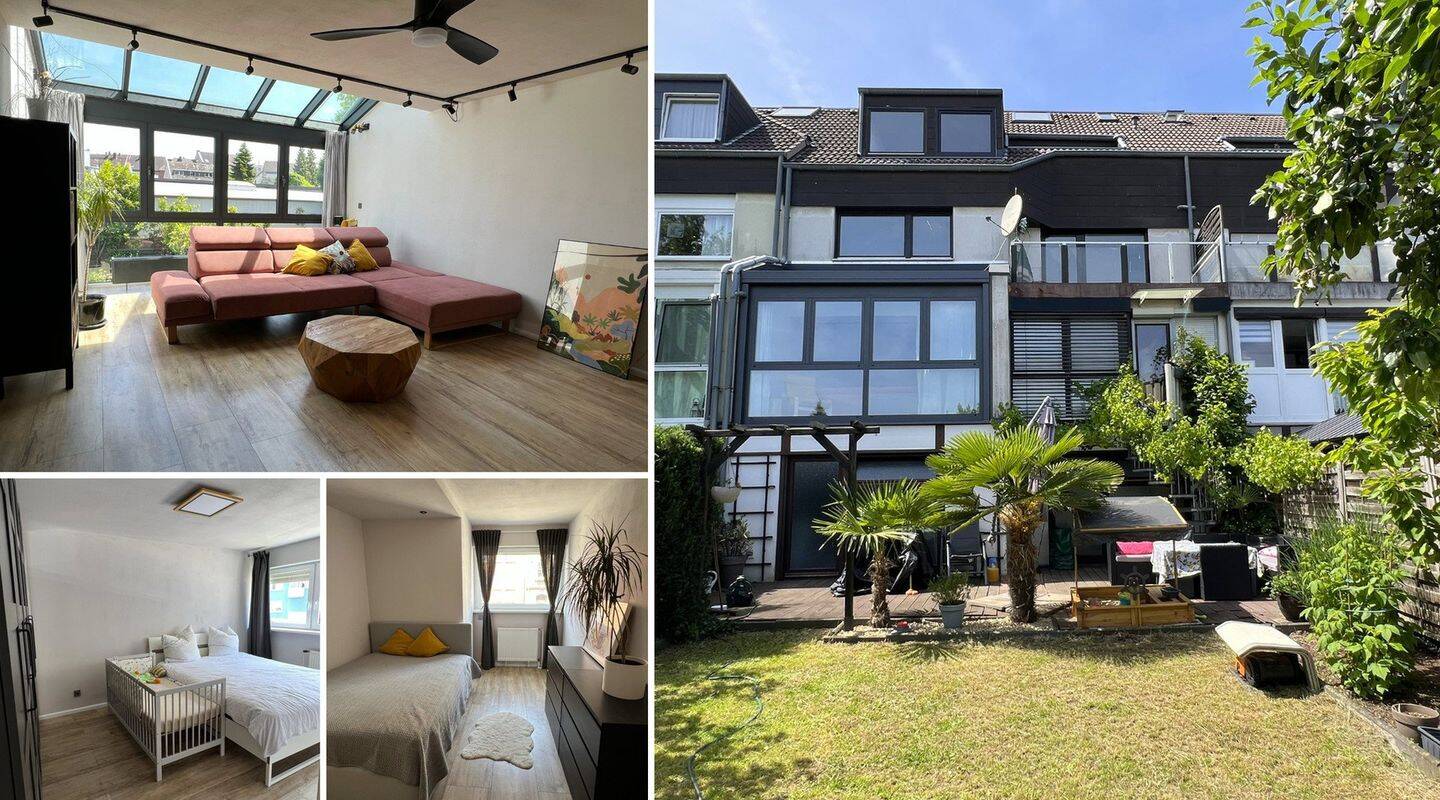 Wohnen mit Hausgefühl – 4 Zimmer mit ca. 150 m² Privatgarten, Wintergarten, Garage und Stellplatz, 41063 Mönchengladbach (Eicken Großheide Stadtmitte Windberg)