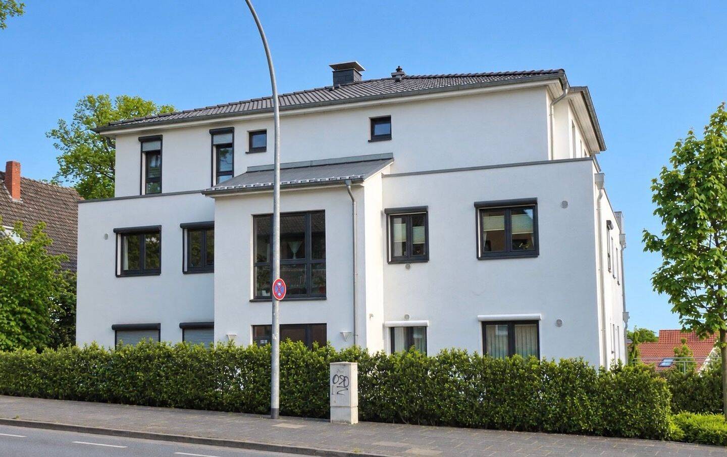 3 ZKB mit Balkon Fernblick in die Wesermarsch, 1.Etage, Aufzug, Tiefgarage, 28832 Achim
