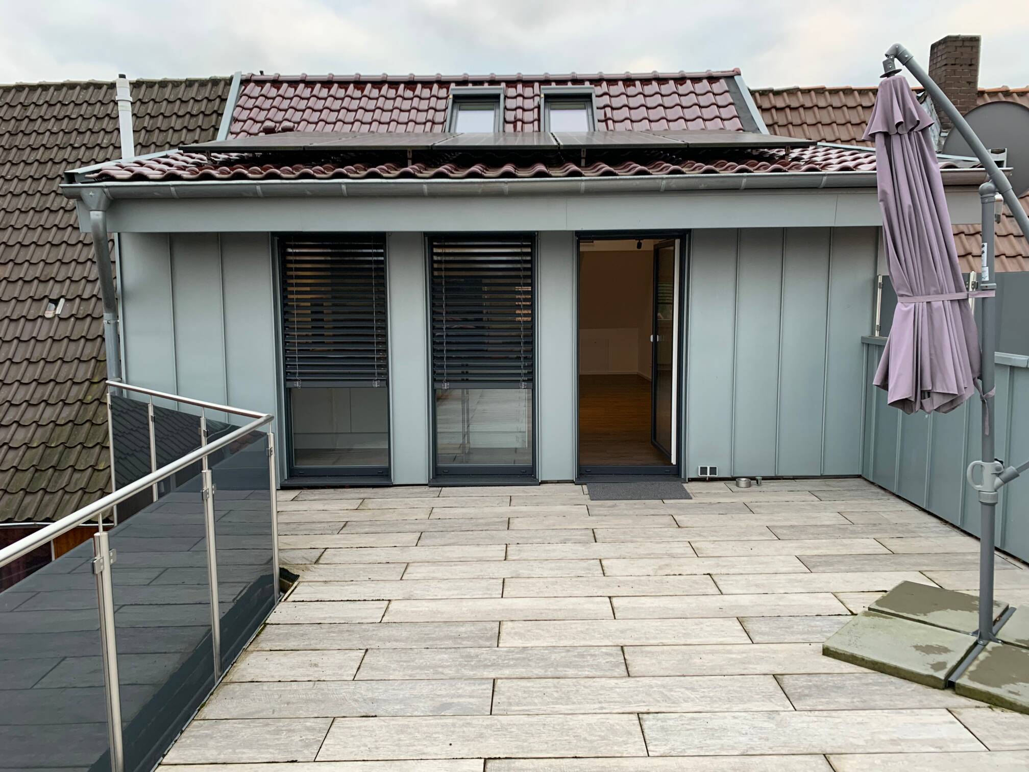 Modernisierte Maisonette-Wohnung mit Dachterrasse und Smart-Home-Ausstattung in Gieboldehausen, 37434 Gieboldehausen