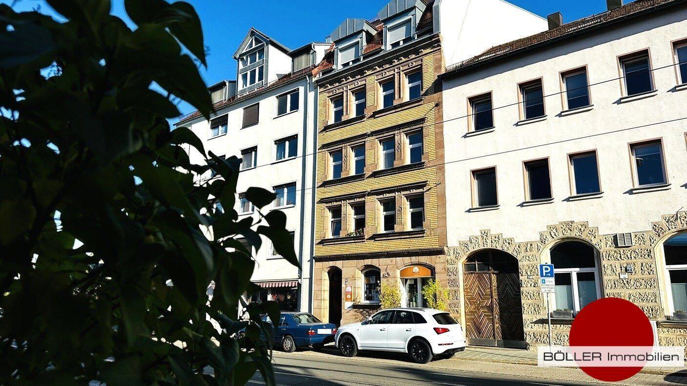 Wunderbares St. Johannis! Schöne 2-3 Zi. Wohnung mit Einbauküche., 90419 Nürnberg (Kleinweidenmühle Sankt Johannis)