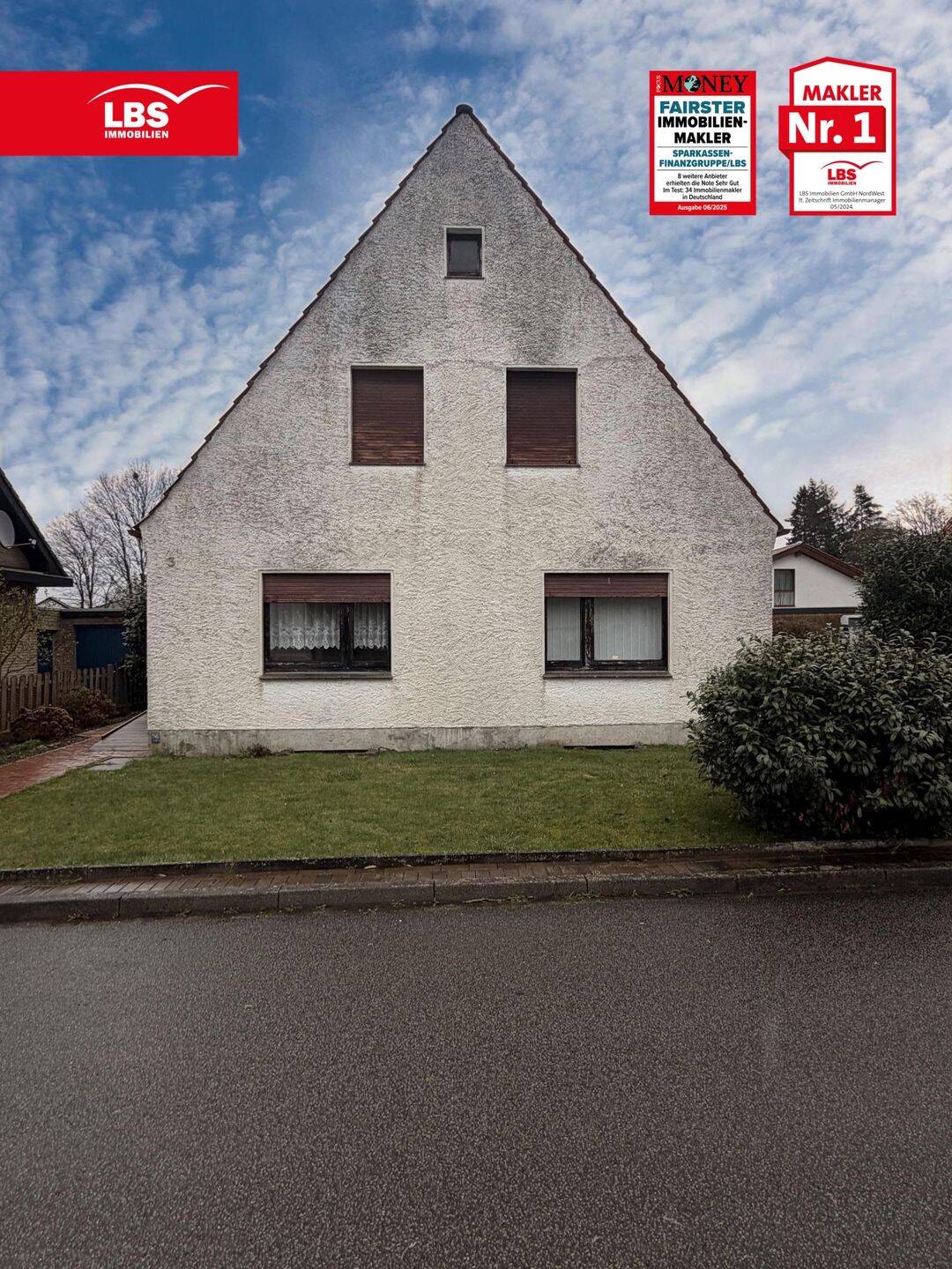 Gelegenheit! Einfamilienhaus/Zweifamilienhaus zum sanieren in sehr attraktiver Lage von Lübbecke, 32312 Lübbecke