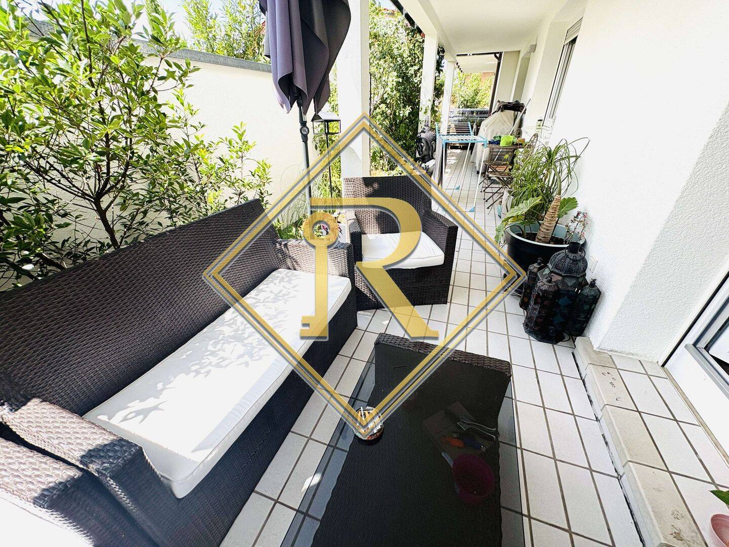 Am Salinenpark fast Neuwertige 4-Zimmer- Wohneinheit im Erdgeschoss mit Garage und Stellplatz, 74906 Bad Rappenau